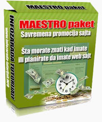 Maestro paket IZ kluba za net posao